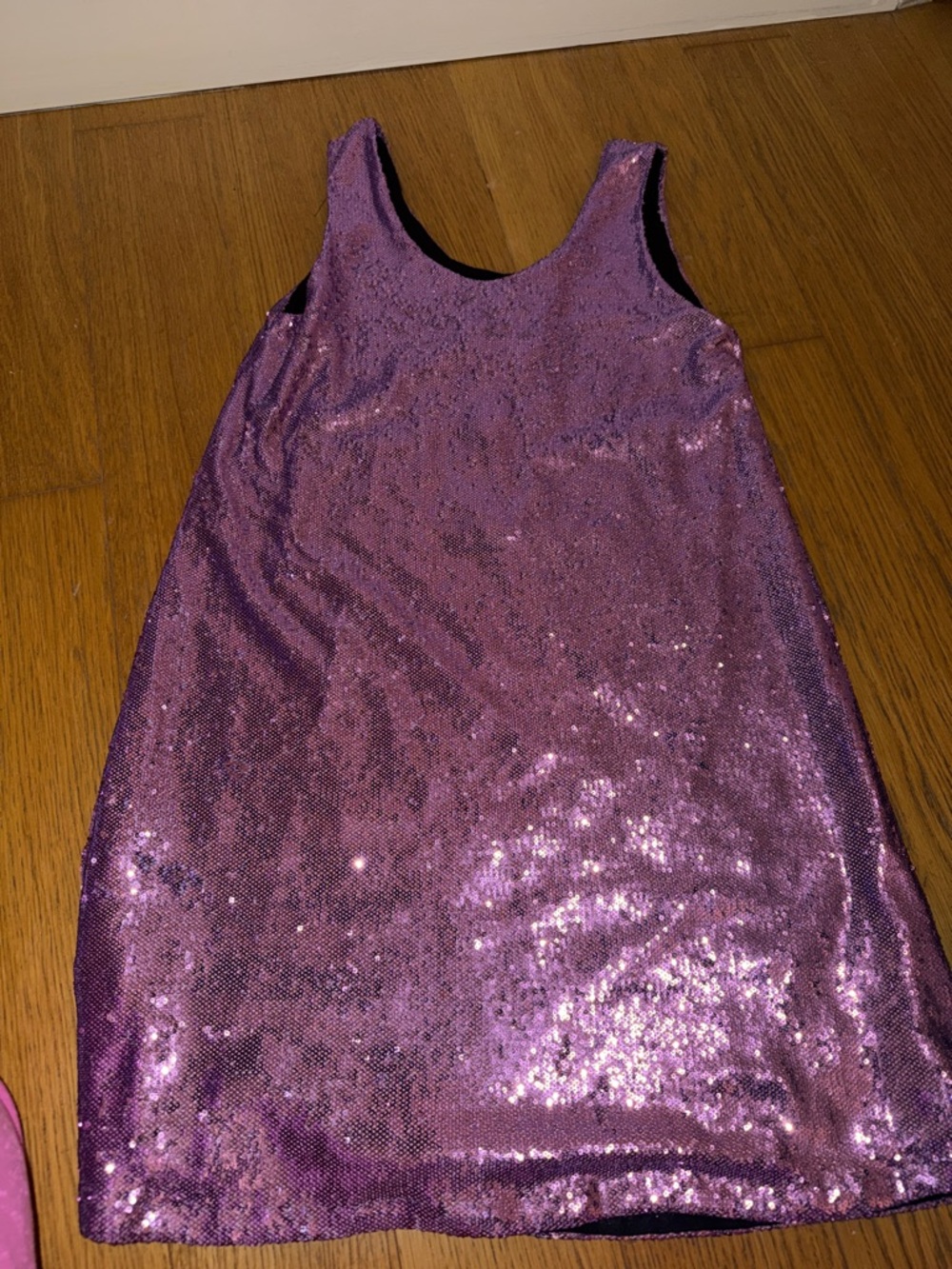 MSGM pink sequin dress (s)